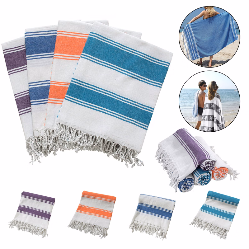 Striped Beach Towel