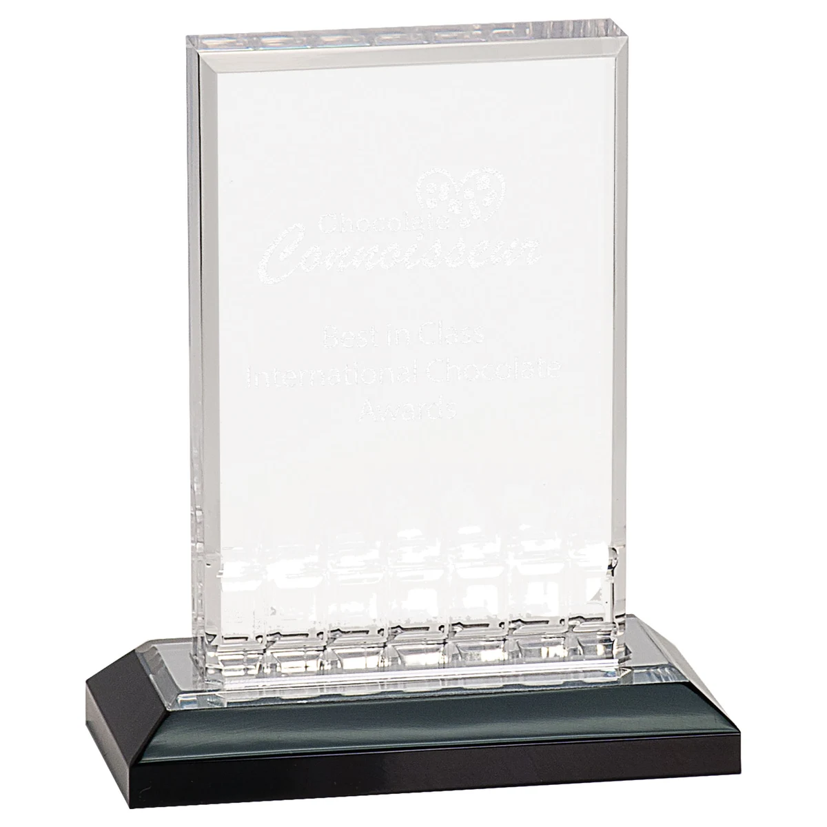 5" x 6" Silver Mirage Impress Acrylic Award 1