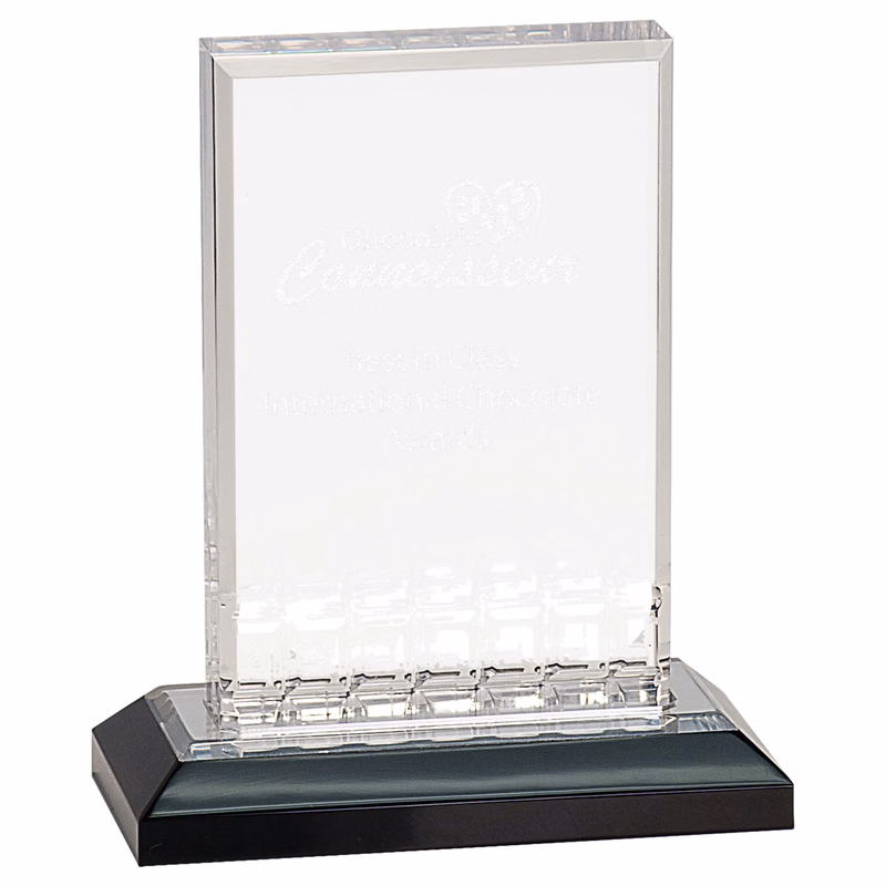 5" x 6" Silver Mirage Impress Acrylic Award