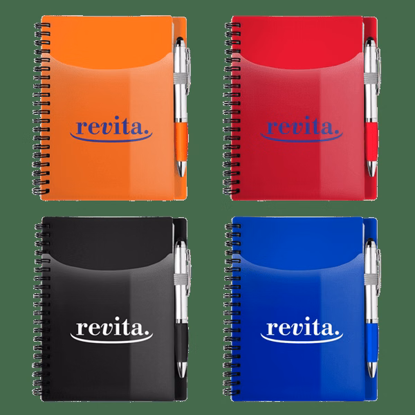 Sorbet Notebook Set with matching pen (PB2571).