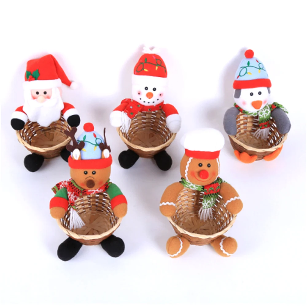 Christmas Doll Candy Basket 1