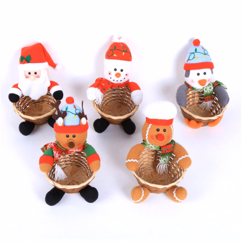 Christmas Doll Candy Basket