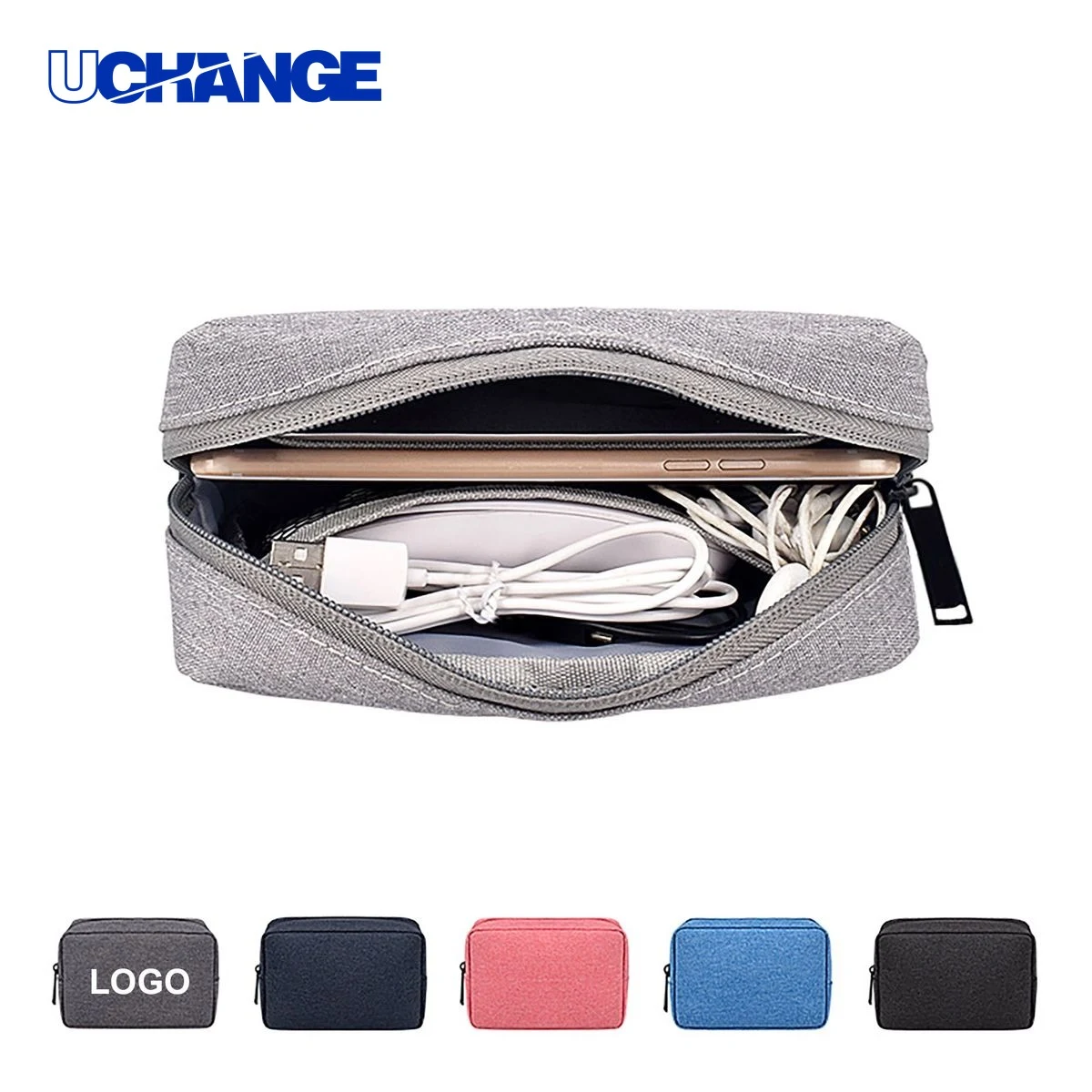 Canvas Zipper Organizer Bag 1