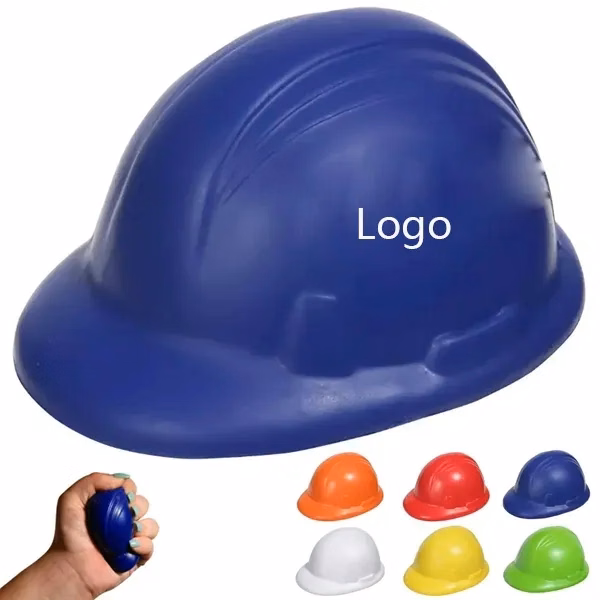 Construction hats stress ball