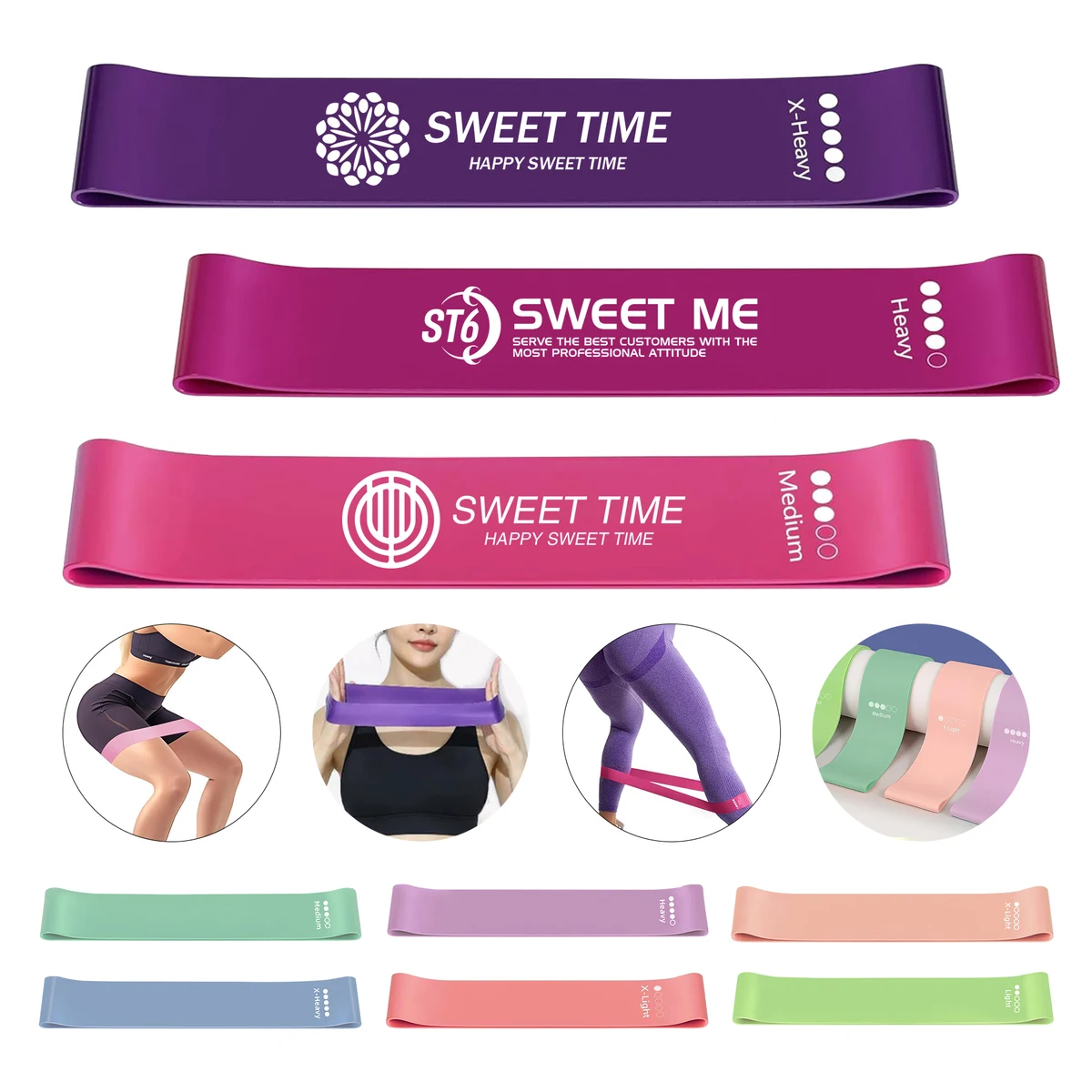 TPE Resistance Band Set 5 In 1 1