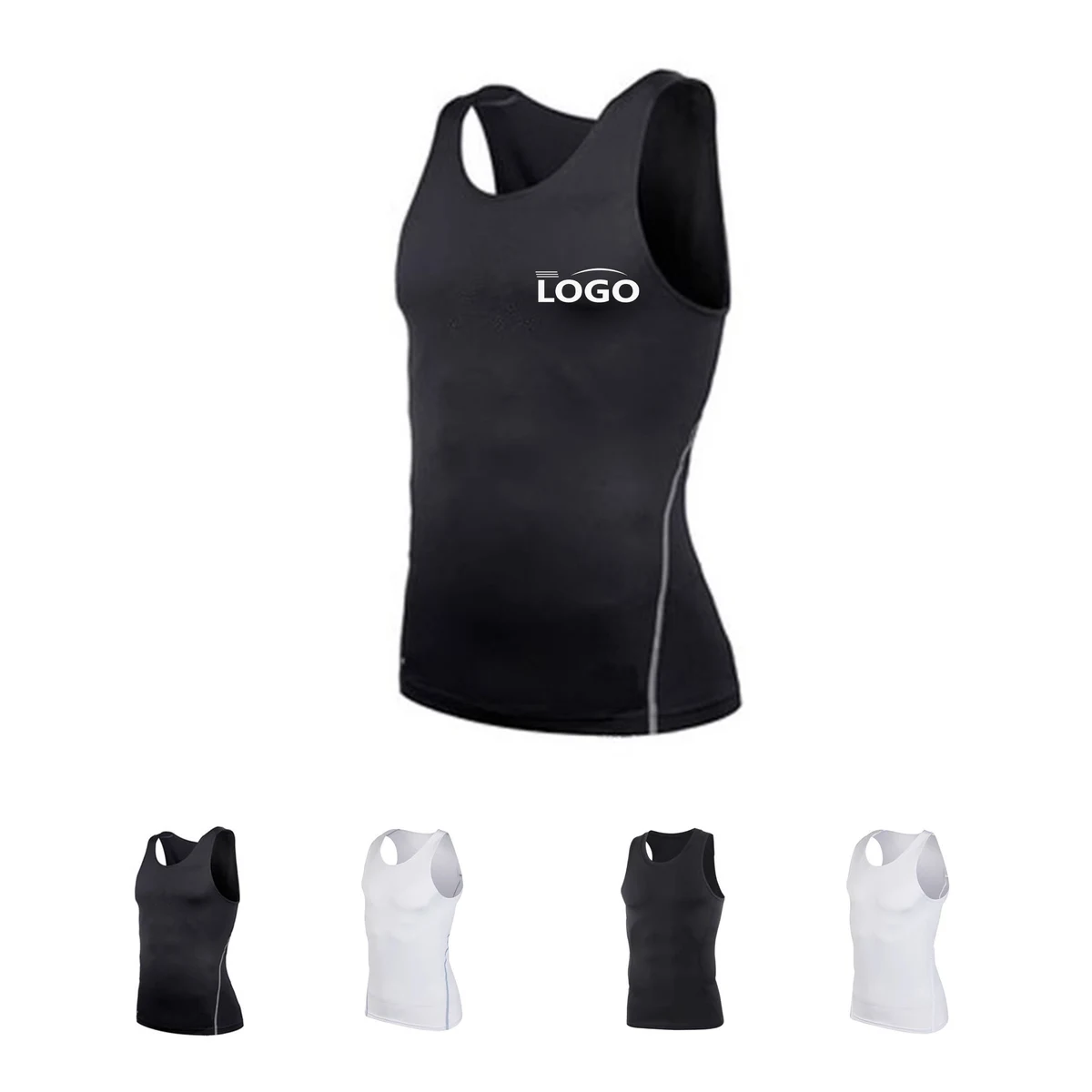 Quick-Dry Fitness Sleeveless T-Shirt 1