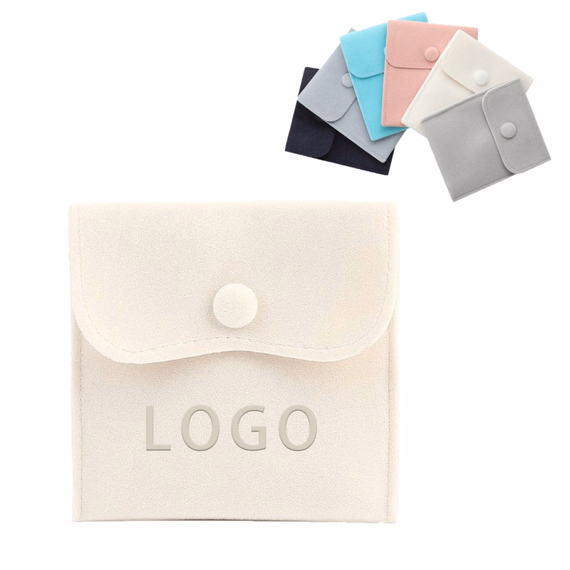Jewelry Pouches With Snap Button Gift Bag