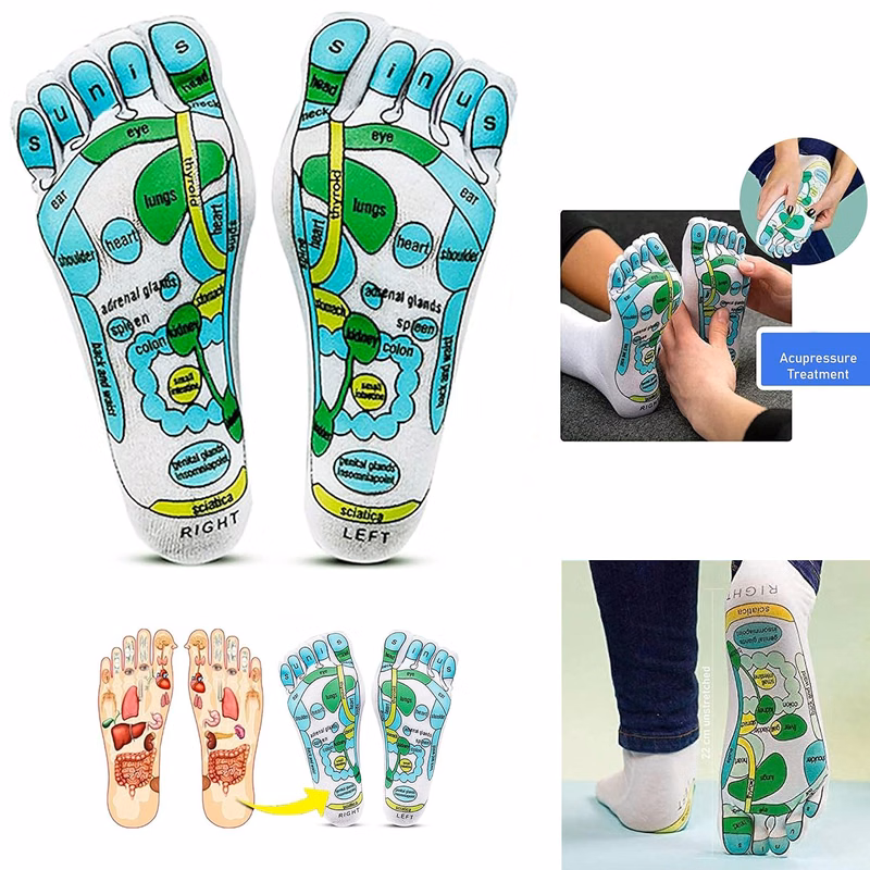Acupressure Reflexology Foot Massage Socks