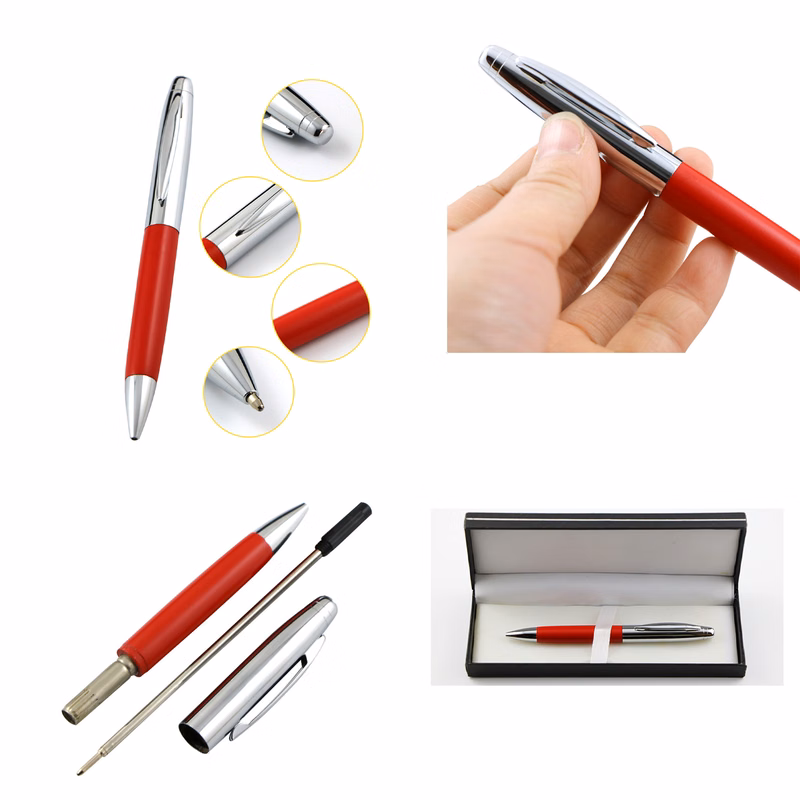 Wood Material Signature Rotating Pen