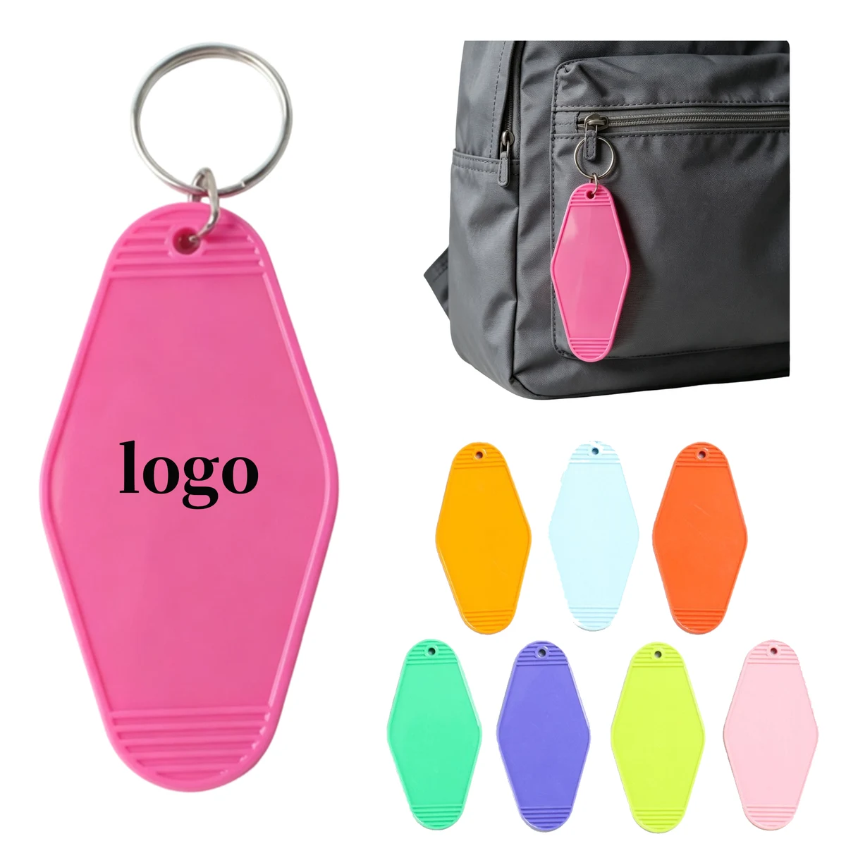 Motel Key Fob Keychain 1