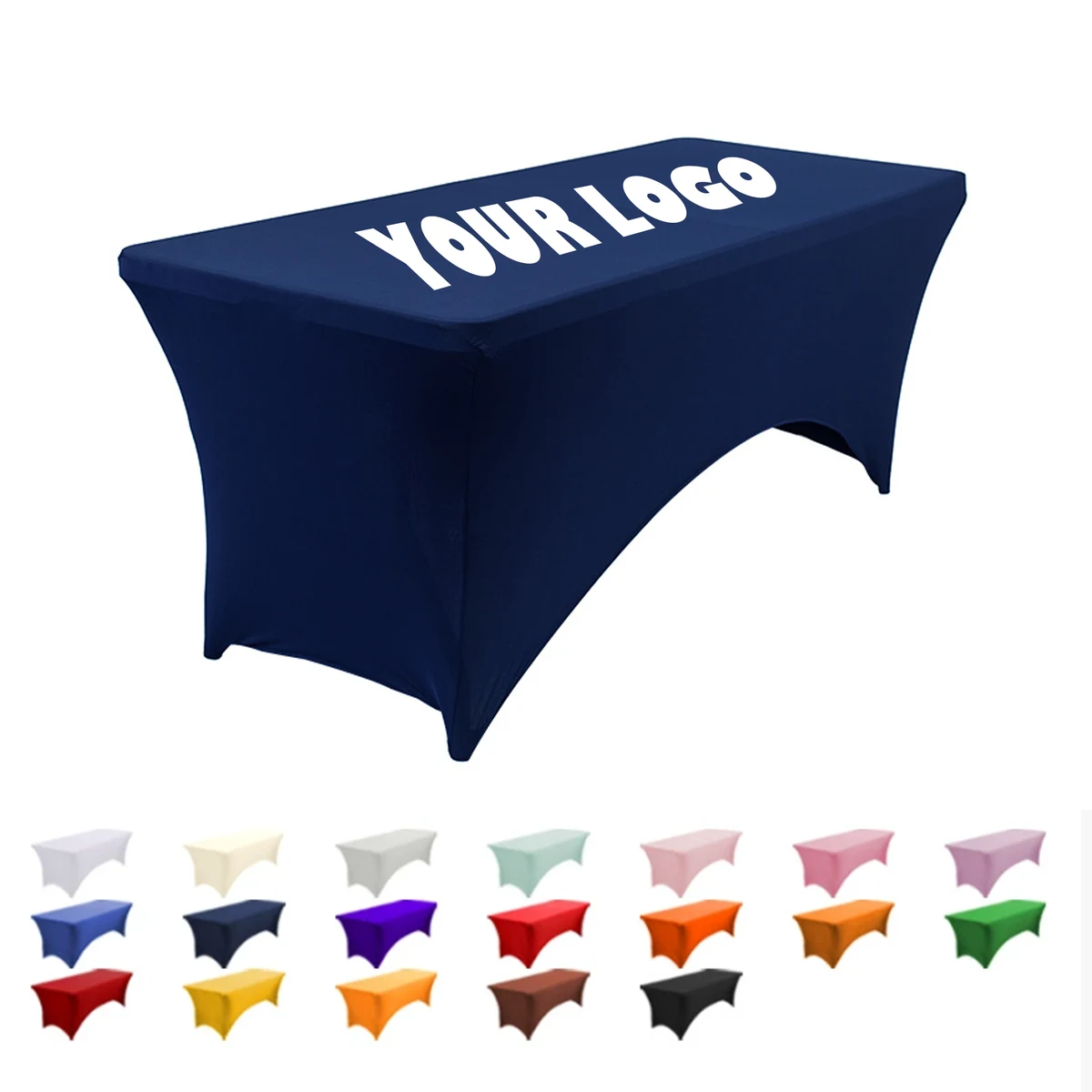 Outdoor Wedding Event Rectangular Elastic Wine Tablecloth 1