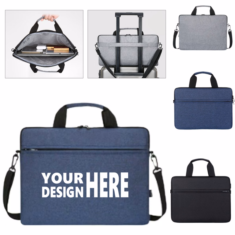 Laptop Bag With Both Carry Handle and Shoulder Strap