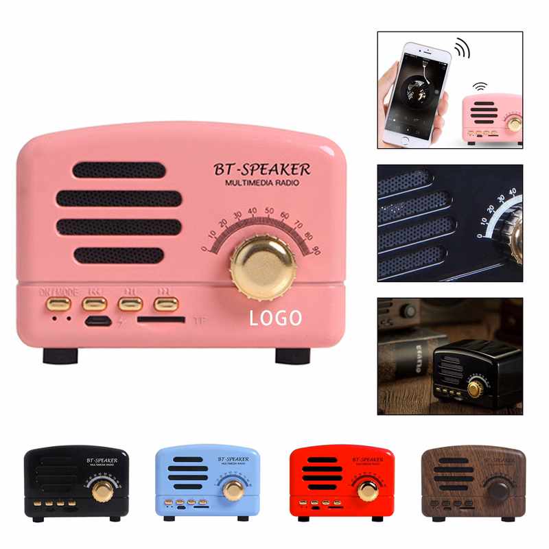 Portable Retro Mini  Speaker