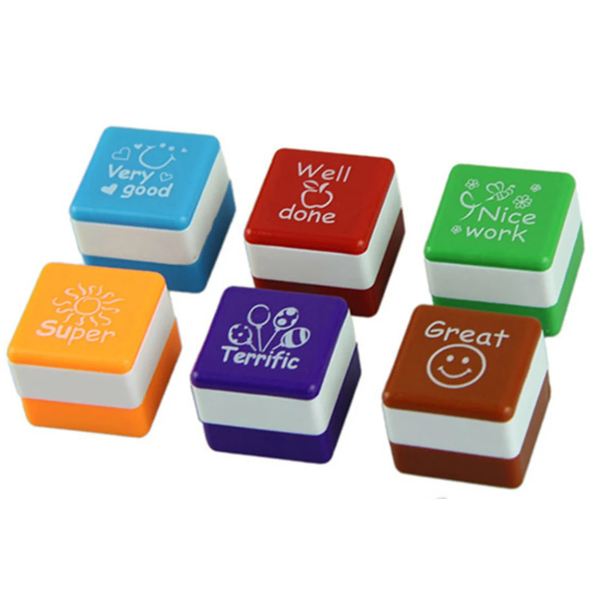 Self-Inking Toy 6Pcs Set 1