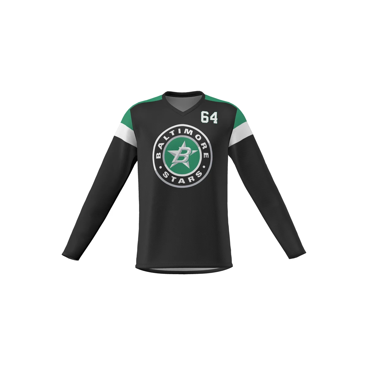 Men's Blitz Long Sleeve V-Neck T-Shirt - Dynalite 1