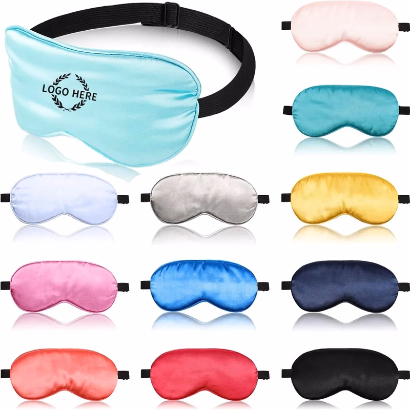 Adjustable Strap Lightweight Silk Eye Mask