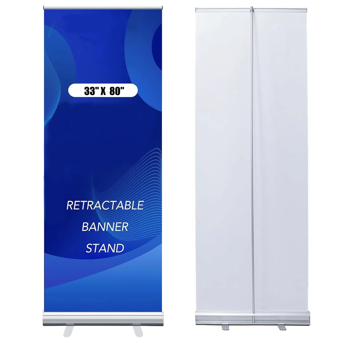 33"x80" Standard Retractable Banner Stand with Carrying Bag 1