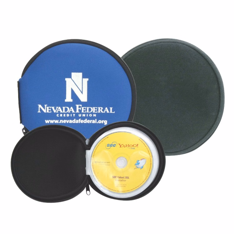 Clearance Item! Neoprene Cover 12 Disc DVD CD Holder