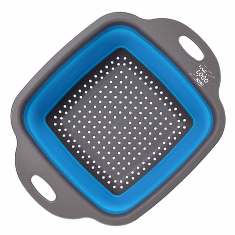 Small Square Collapsible Silicone Strainer