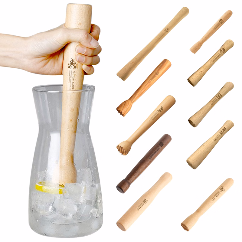 Wooden Cocktail Crushed Hammer Popsicle