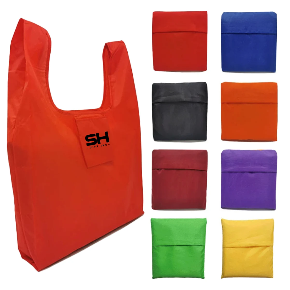 Foldable Square Eco-Friendly Shopping Bag 1