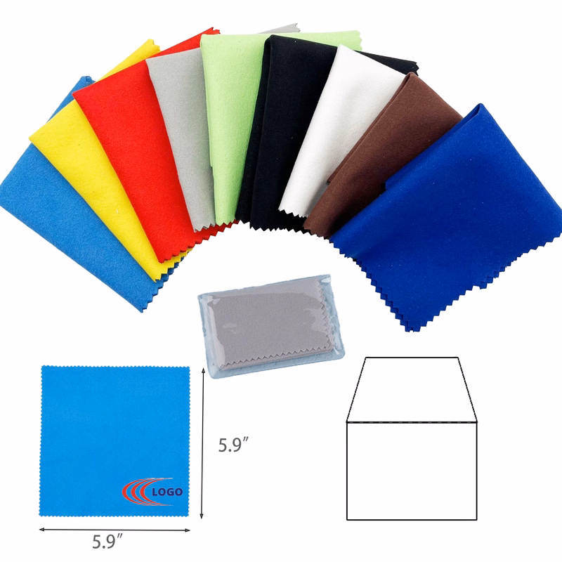 Colorful Microfiber Cloth for Glasses, Phones & More