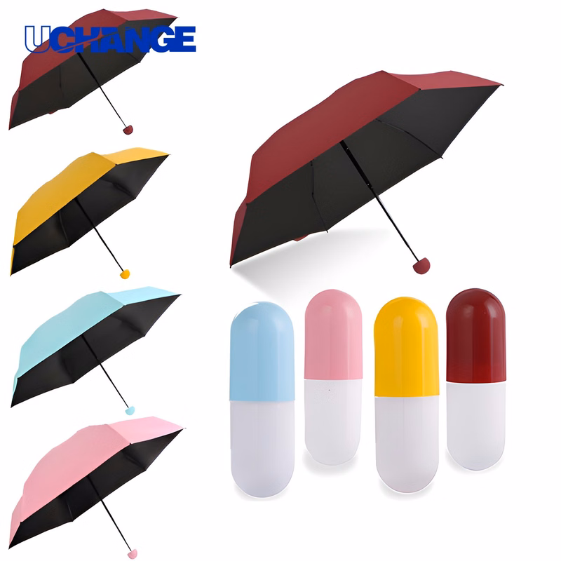 Ultra Lightweight Umbrella With Capsule Case
