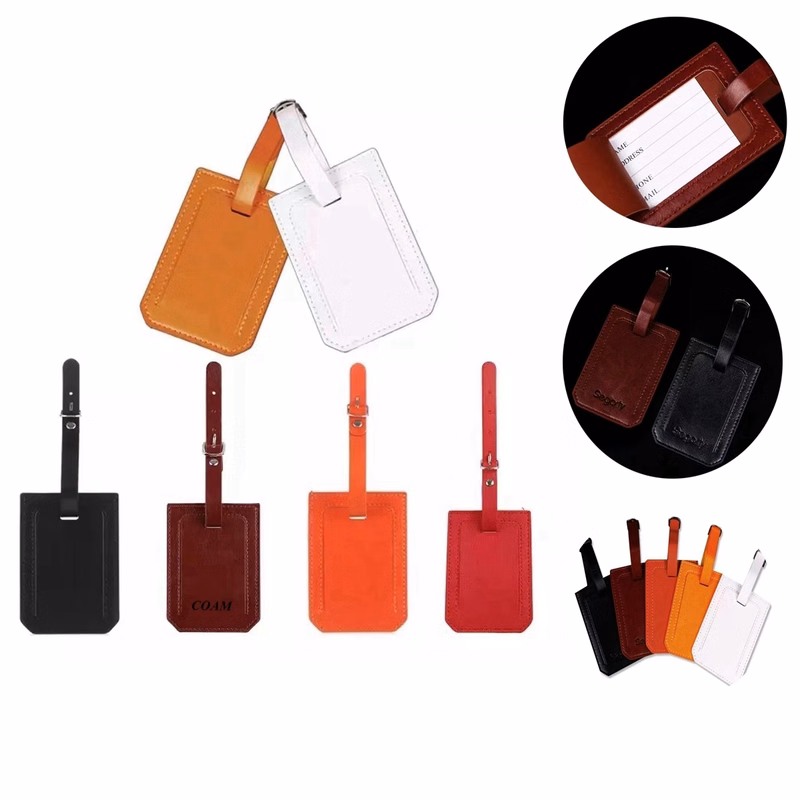 Pu Leahter Luggage Tags
