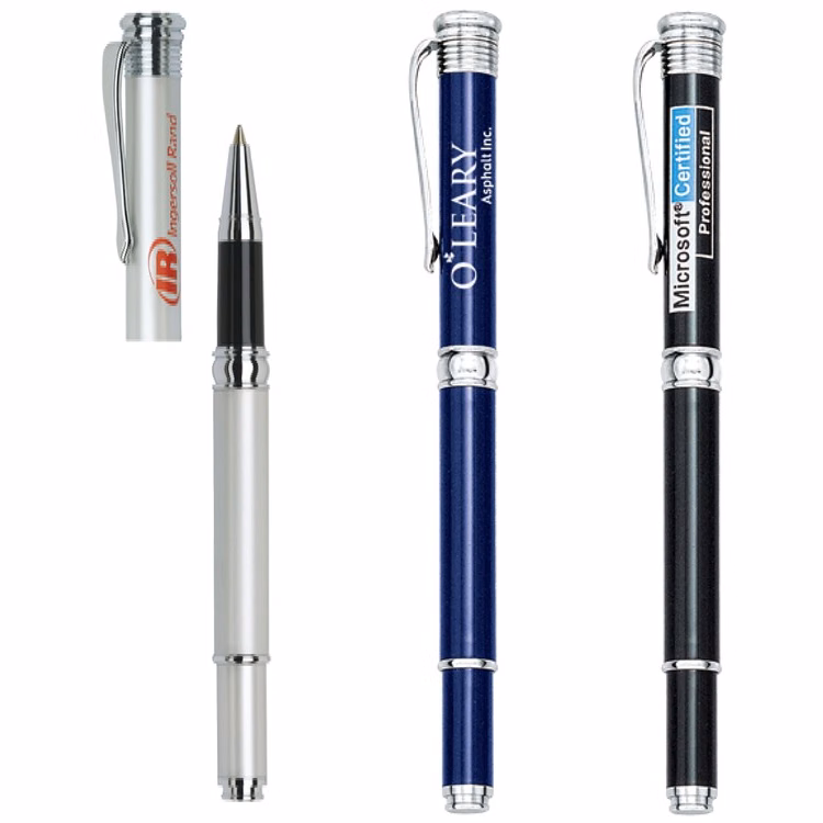 Aiden II Cap Off Brass Rollerball Pen