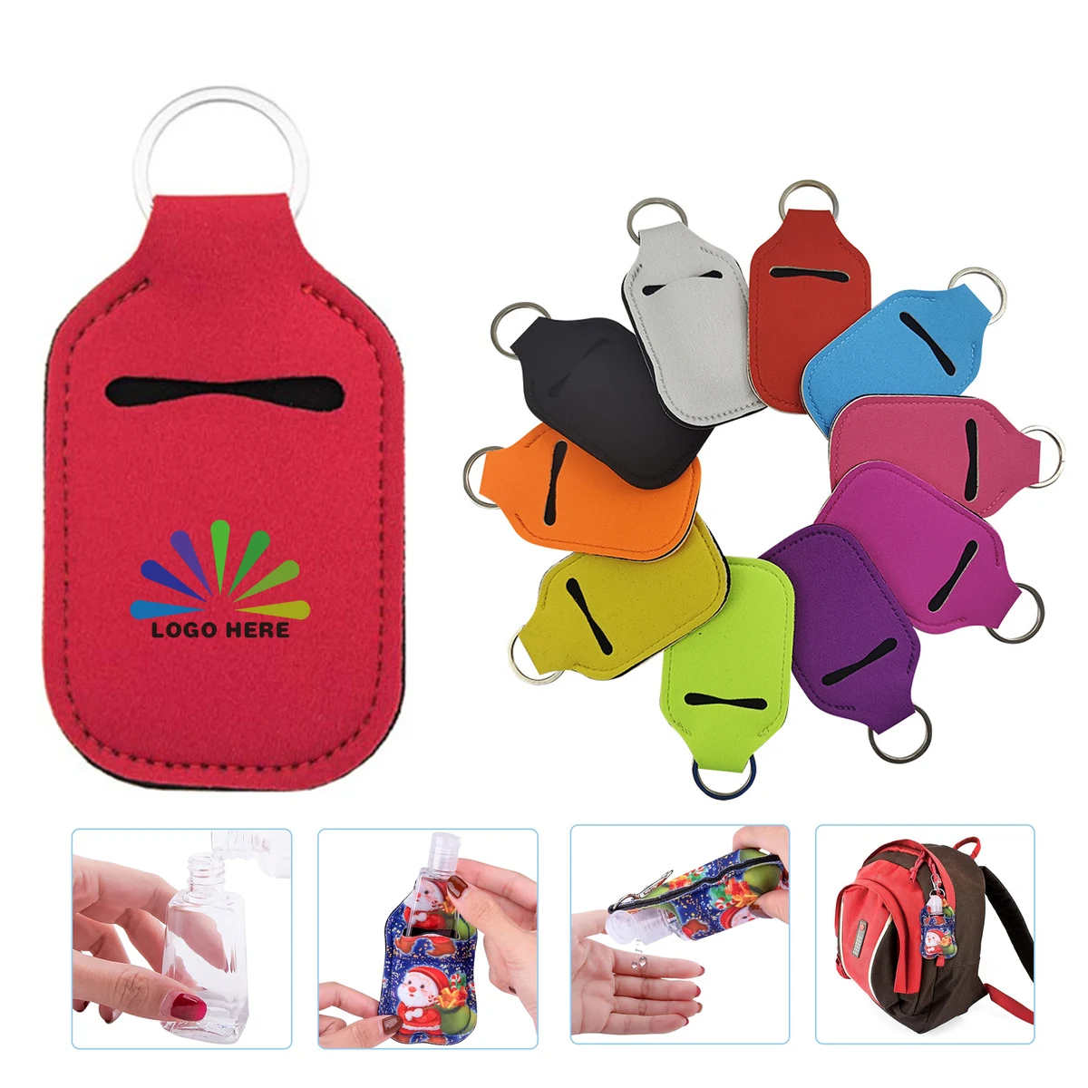 1oz Perfume Bottle Keychain Holder 1