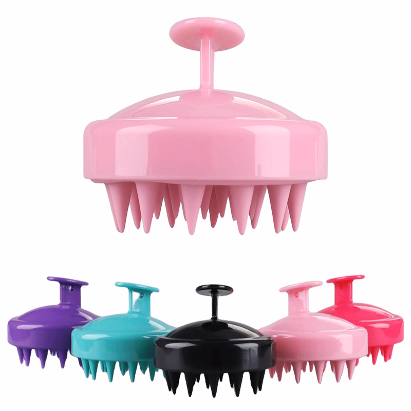 Ergonomic Manual Hair Scalp Shampoo Brush