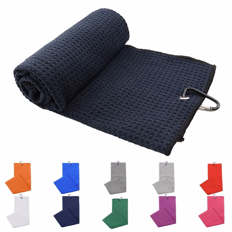 24" Microfiber Golf Towel With Clip