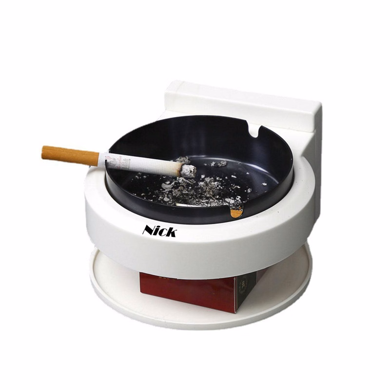 Bathroom Ashtray No-Punch Wall Mounted