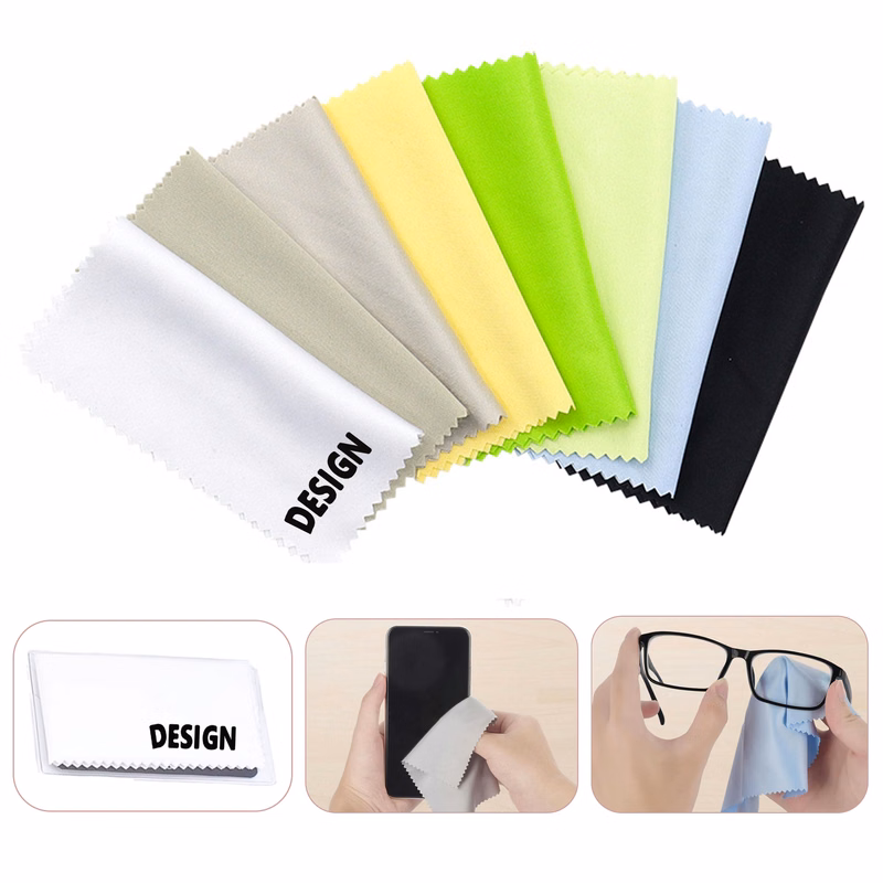 Multi-purpose Microfiber Cleaning Cloths for Glasses