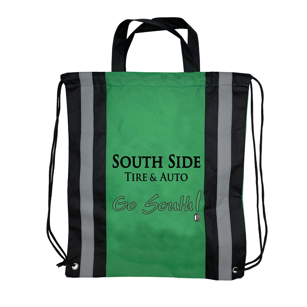 Drawstring Backpack with Handles 1