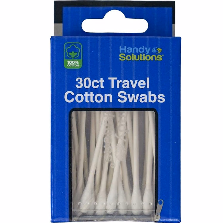Handy Solutions Cotton Swabs - 30 Count
