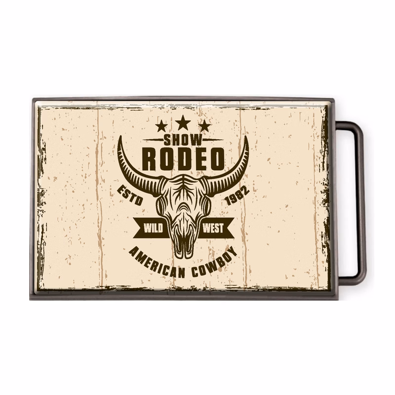 Digistock Belt Buckles: 3-1/4" W x 2-1/2" H Rectangle