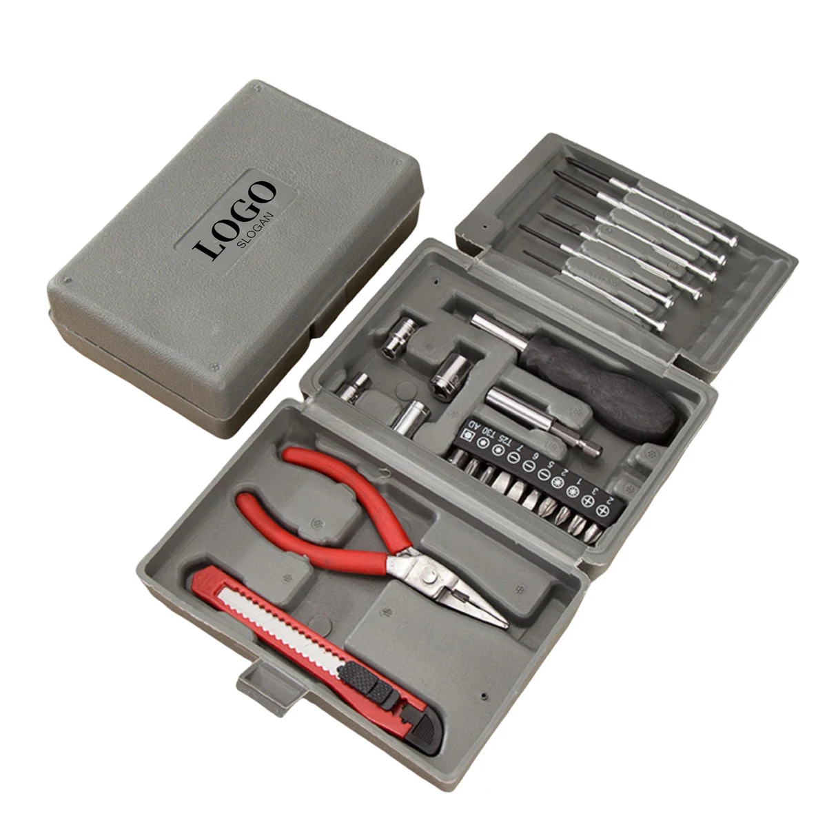 Household Tool Kit With Storage Case 1
