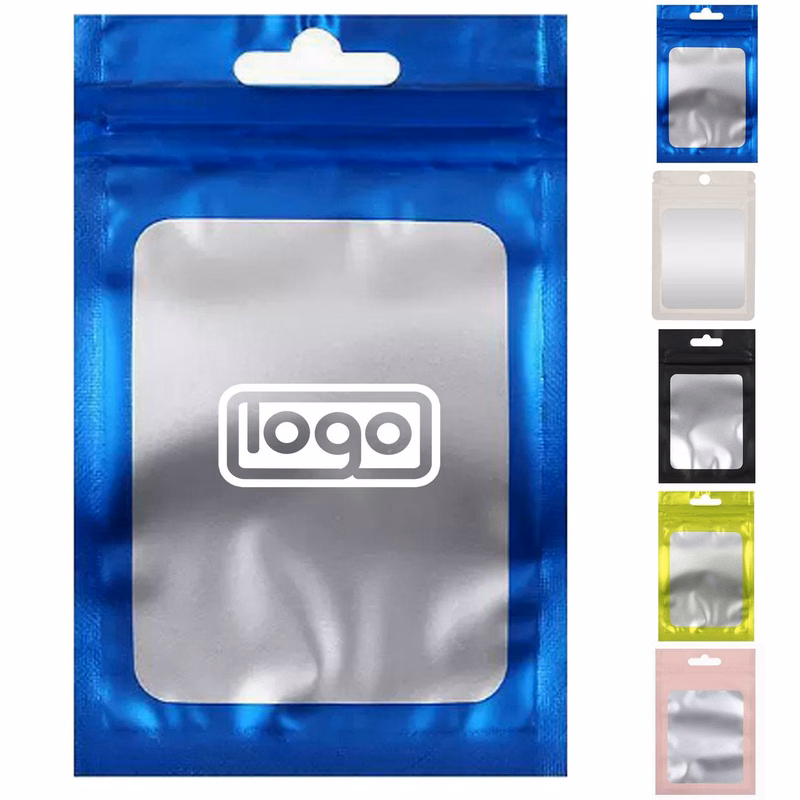 Resealable Mylar Bags w/ Clear Window