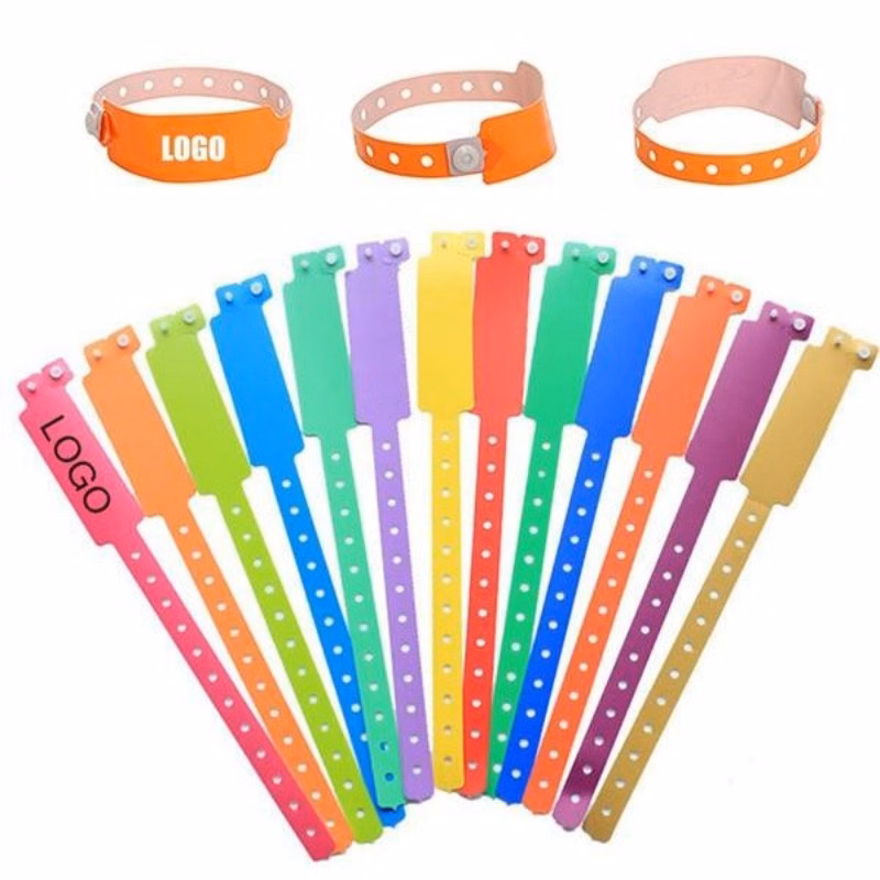 1 Inch PVC Disposable Wristbands