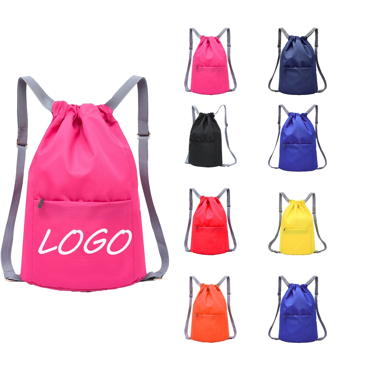 Pull Rope Bag Dry And Wet Separation Backpack 1