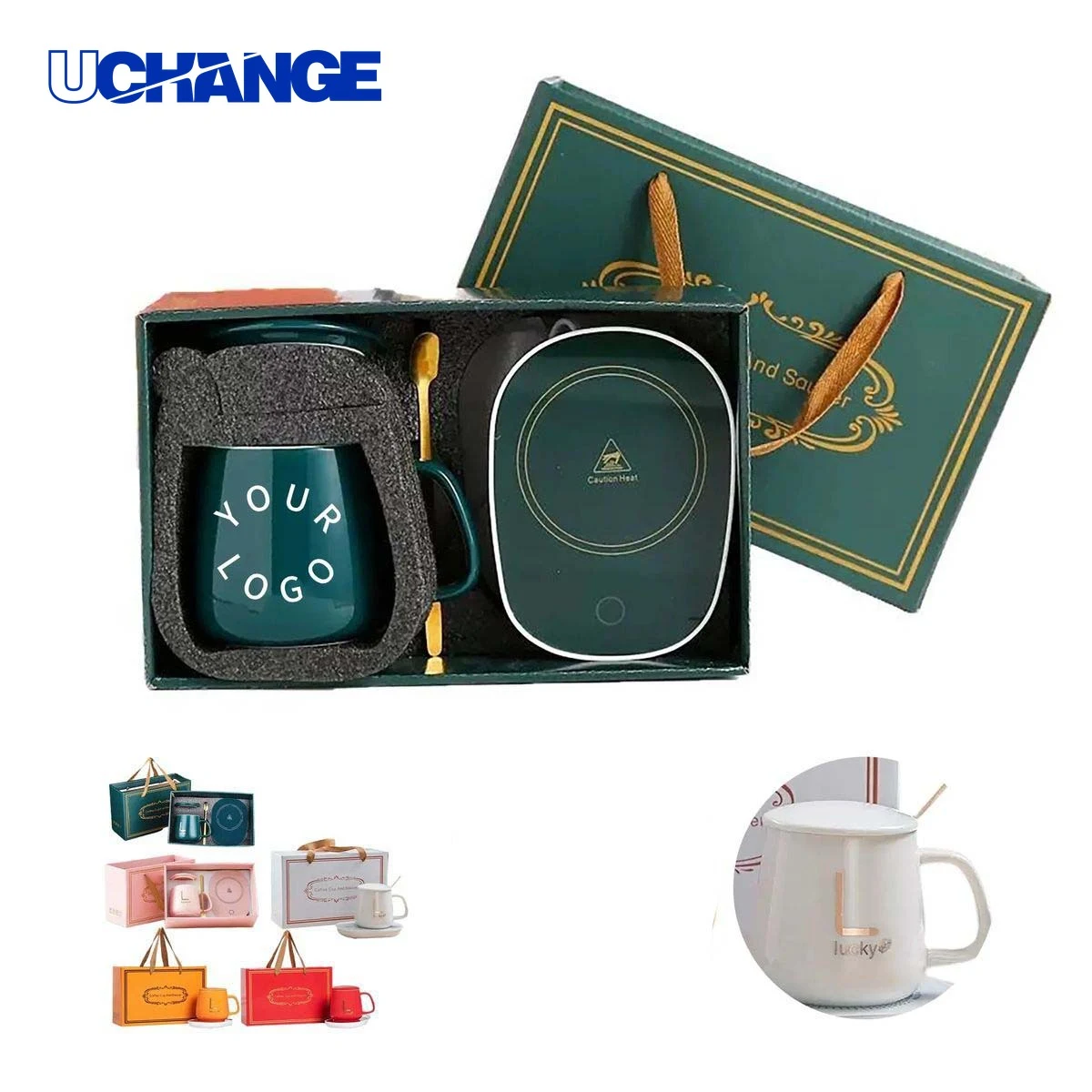 Ceramic Coffee Cup Gift Set Kit with Accessories 1
