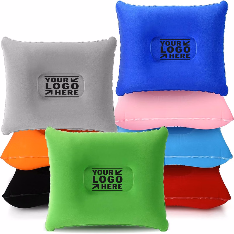 8 Pack Inflatable Camping Ultralight Travel Compact Backpacking Pillow With 8 Storage Bag