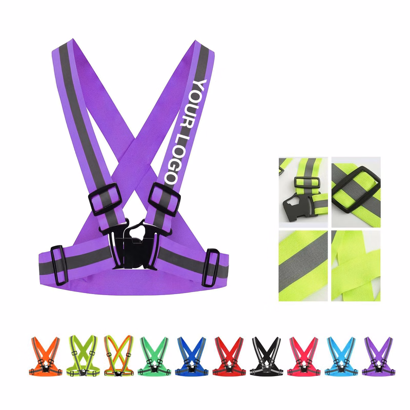 High Visibility Reflective Running Vest for Night Safety