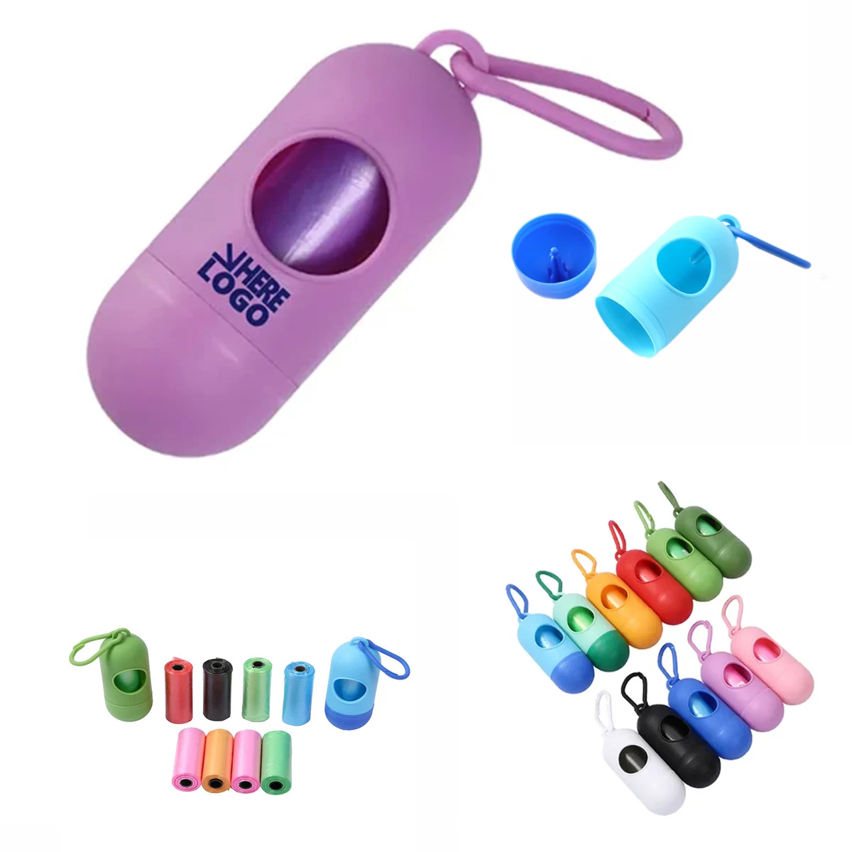 Pet Garbage Bag With Hook MOQ 10pcs 1