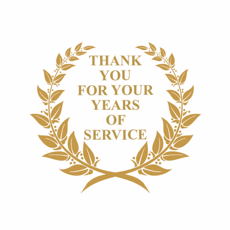 Years of Service Gift