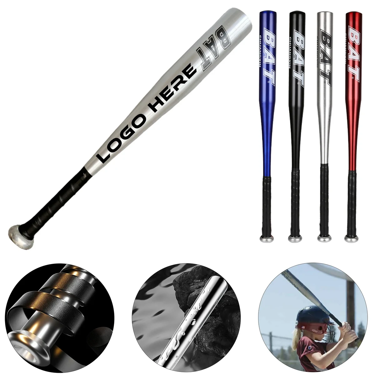 20 Inch Aluminum Baseball Bat 1