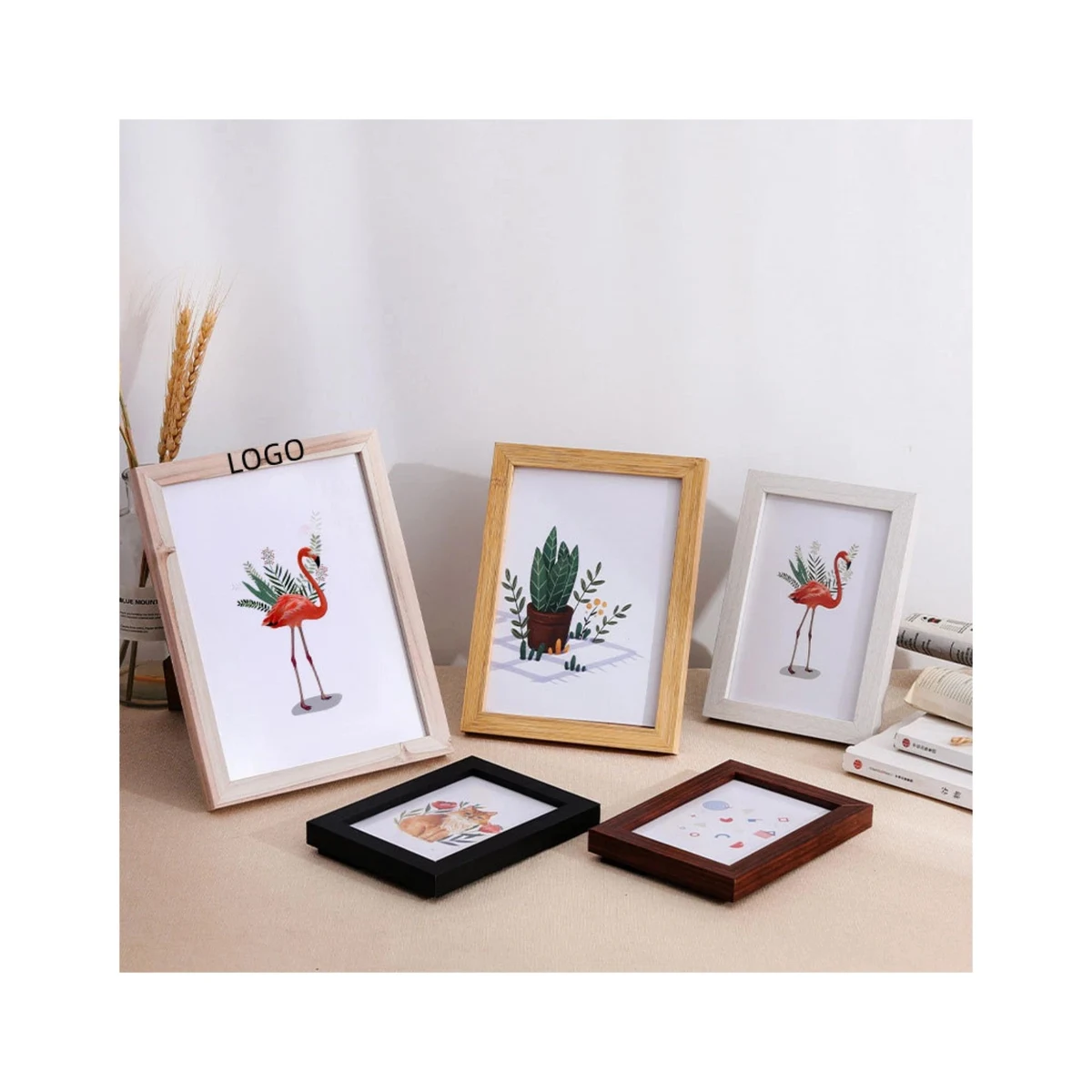 6"x 8" Wooden Photo Frame MOQ 20PCS 1