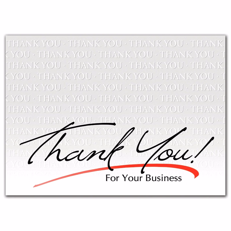 Cosmopolitan Thank You Cards