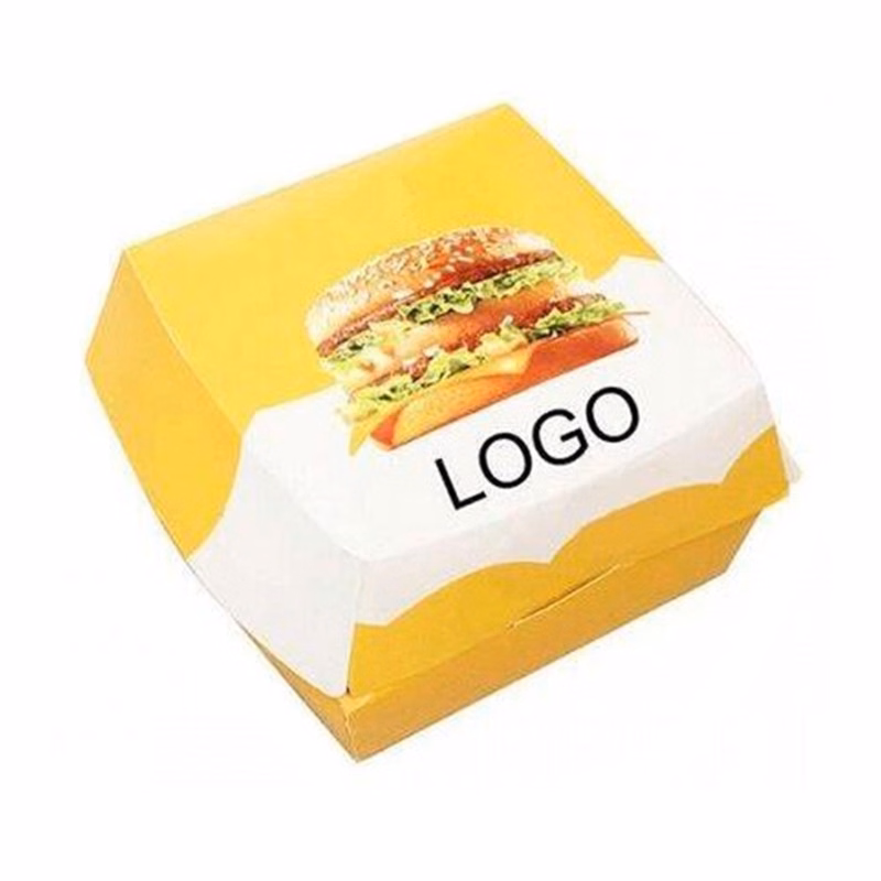 Hamburger Paper Box
